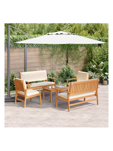 Sonata H Градински Софа Комплект 5 pcs Кафяво 75 x 45 x 38см