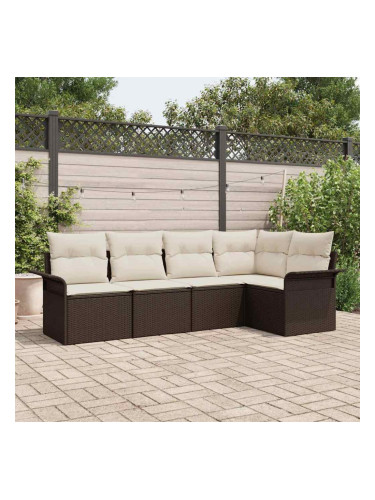 Sonata H Градински Софа Комплект 5 pcs 242.5 x 132.5 x 85 см Полиратан