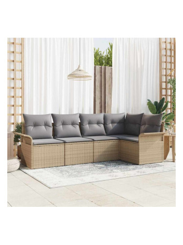 Sonata H Градински Софа Комплект 5 pcs 242.5 x 132.5 x 85 см Полиратан