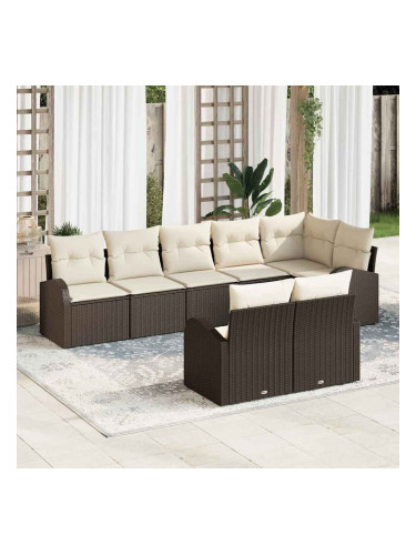 Sonata H Градински Софа Комплект 8 pcs 289 x 124 x 85 см Полиратан