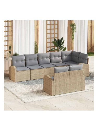 Sonata H Градински Софа Комплект 8 pcs 289 x 124 x 85 см Полиратан