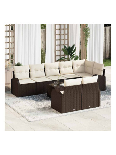 Sonata H Градински Софа Комплект 9 pcs 289 x 124 x 85 см Полиратан