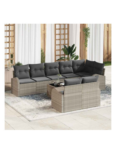 Sonata H Градински Софа Комплект 9 pcs 289 x 124 x 85 см Полиратан