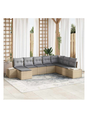 Sonata H Градински Софа Комплект 8 pcs 319 x 209 x 85 см Полиратан