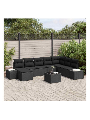 Sonata H Градински Софа Комплект 9 pcs 319 x 209 x 85 см Полиратан