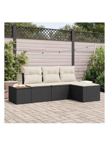 Sonata H с възглавница Регулирума 4 pcs Черно 239 x 117 x 37 см