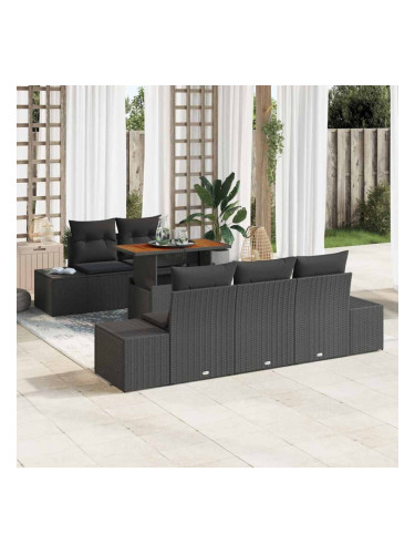 Sonata H Комплект за хранене в градината 6 pcs Черен и кафяв