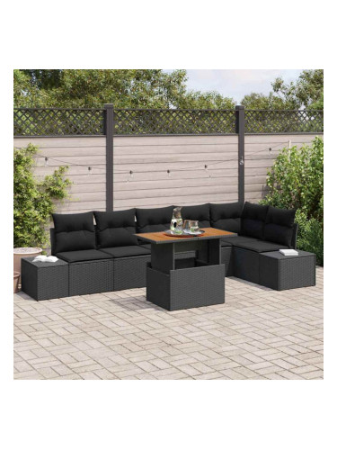 Sonata H Комплект за хранене в градината 7 pcs Черен и кафяв
