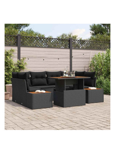 Sonata H Комплект за хранене в градината 7 pcs Черен и кафяв
