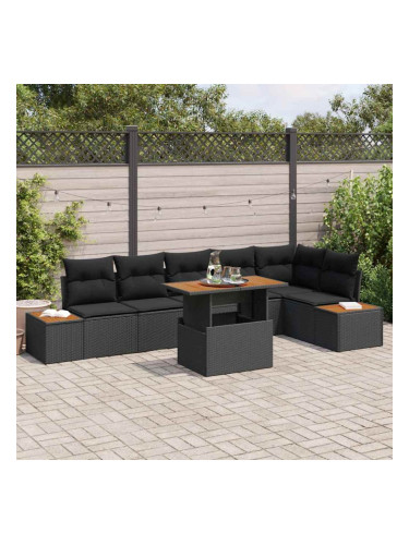 Sonata H Комплект за хранене в градината 7 pcs Черен и кафяв