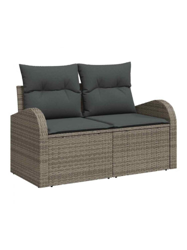 Sonata H Градински Софа Комплект с възглавница 6 pcs Сив 55 x 55 x 37 см