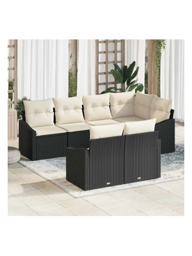 Sonata H Комплект за хранене в градината 7 pcs Черен и кремав