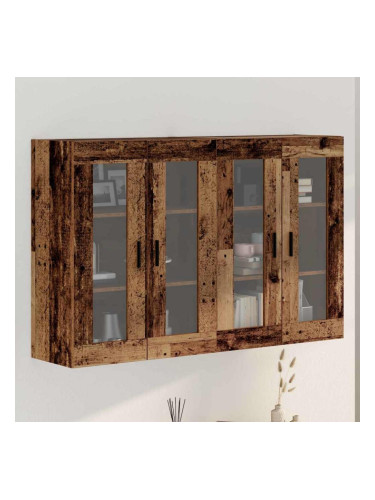 Sonata H Стенни шкафове 2 pcs Старо дърво 69.5 x 34 x 90 см
