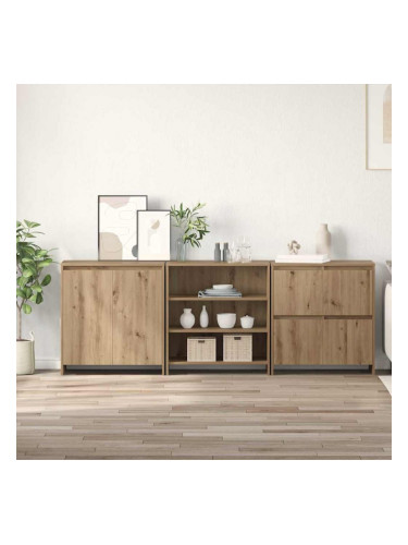 Sonata H Скейдбордове 3 pcs дъб артизан 70 x 41 x 75 см Инженерно дърво
