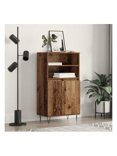 Sonata H Висок шкаф Кафяво 60 x 36 x 110 см Инженерно дърво