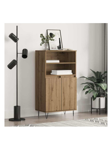 Sonata H Висок шкаф Кафяво 60 x 36 x 110 см Инженерно дърво