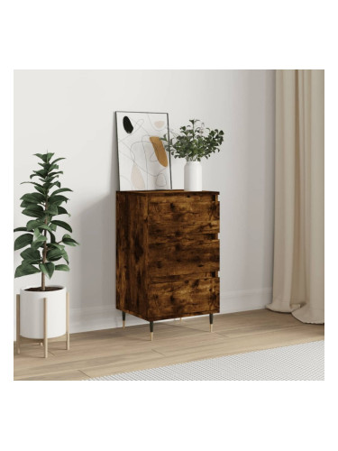 Sonata H Бюфет опушен дъб 40x35x70 см инженерно дърво