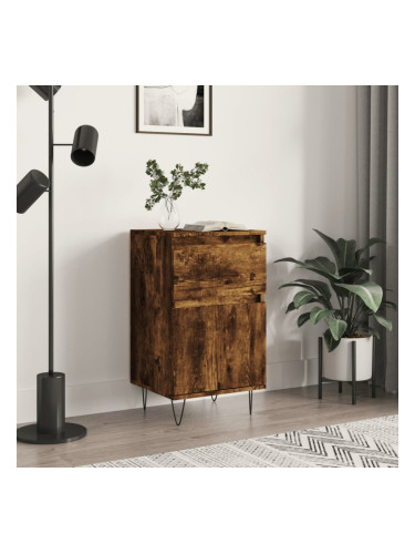 Sonata H Бюфет опушен дъб 40x35x70 см инженерно дърво
