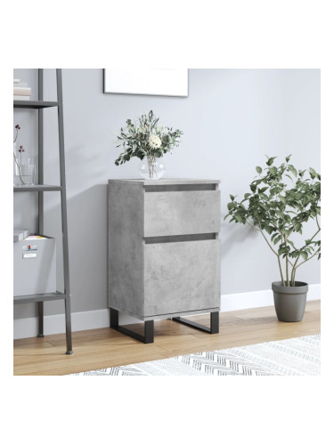 Sonata H Бюфет бетонно сив 40x35x70 см инженерно дърво