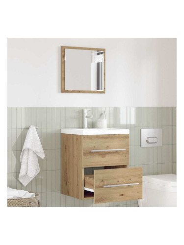 Sonata H Шкаф за баня Занятчийски дъб 41 x 38.5 x 48 см Инженерно дърво