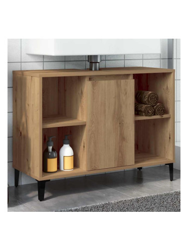 Sonata H Шкаф за мивка Artisan Oak 80x33x60 cm Инженерна дървесина