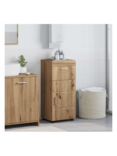 Sonata H Шкаф за баня със съхранение TULUM дъб артизан 37 x 31.5 x 82 см