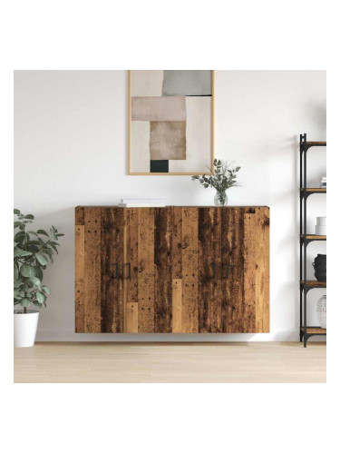 Sonata H Стенни шкафове 2 pcs Старо дърво 69.5 x 34 x 90 см