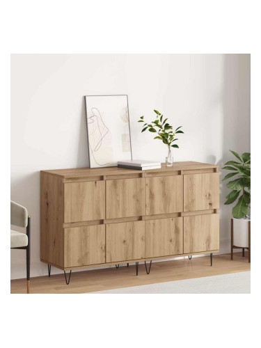 Sonata H Скейдбордове 2 pcs дъб артизан 120 x 35 x 70 см Инженерно дърво