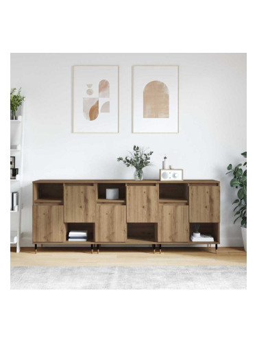 Sonata H Скейдбордове 3 pcs дъб артизан 180 x 35 x 70 см Инженерно дърво