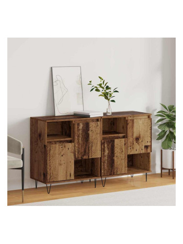Sonata H Скейдбордове 2 pcs Старо дърво 120 x 35 x 70 см Инженерно дърво