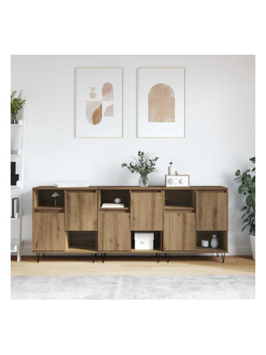 Sonata H Скейдбордове 3 pcs дъб артизан 180 x 35 x 70 см Инженерно дърво