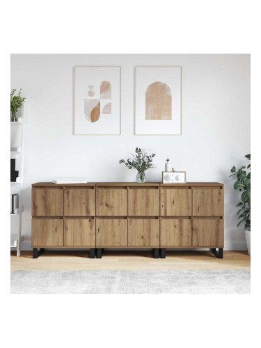 Sonata H Скейдбордове 3 pcs дъб артизан 180 x 35 x 70 см Инженерно дърво