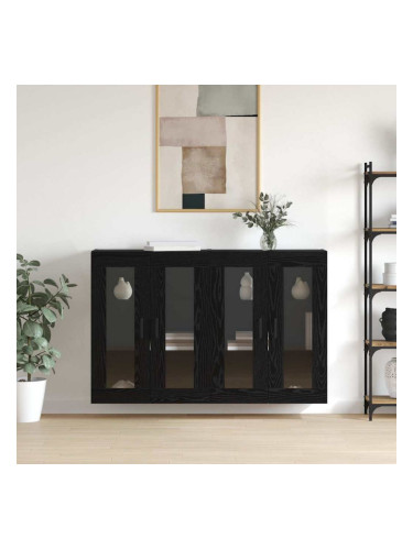Sonata H Стенни шкафове 2 pcs Черен дъб 69.5 x 34 x 90 см
