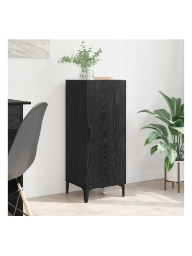 Sonata H Служебен шкаф Черен дъб 34.5 x 34 x 90 см Инженерно дърво