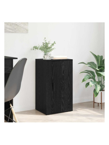 Sonata H Служебен шкаф Черен дъб 40 x 33 x 70 см Инженерно дърво