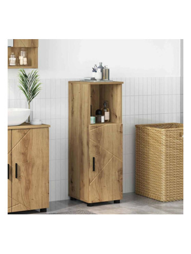 Sonata H Шкаф за баня с рафт дъб артизан 30 x 35 x 95 см Инженерно дърво