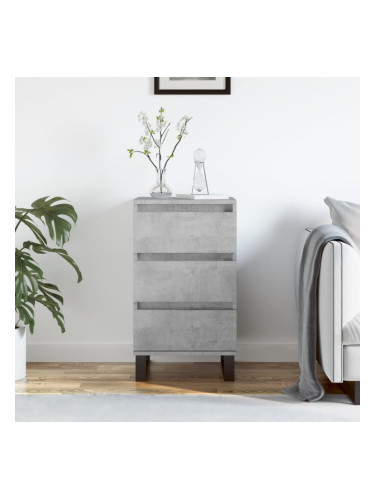 Sonata H Бюфет бетонно сив 40x35x70 см инженерно дърво
