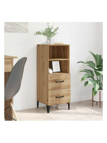 Sonata H Служебен шкаф дъб артизан 34 x 34.5 x 90 см Инженерно дърво