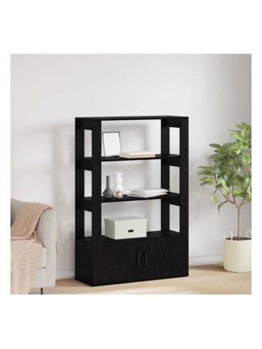 Sonata H Служебен шкаф Черен дъб 30 x 80 x 119.5 см Инженерно дърво