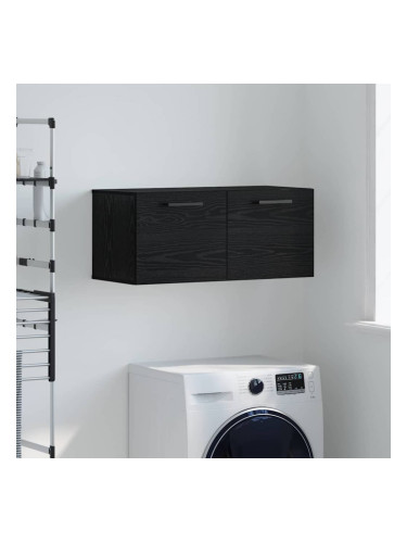 Sonata H Стенен шкаф Черен дъб 80 x 36.5 x 35 cm Инженерно дърво