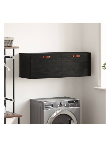Sonata H Стенен шкаф Черен дъб 100 x 36.5 x 35 cm Инженерно дърво