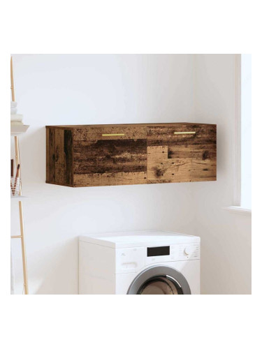 Sonata H Стенен шкаф Старо дърво 100 x 36.5 x 35 cm Инженерно дърво