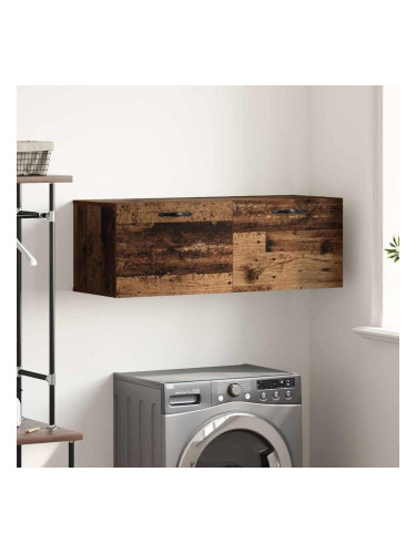 Sonata H Стенен шкаф старо дърво 100 x 36.5 x 35 cm Инженерно дърво