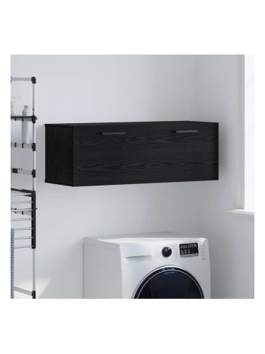 Sonata H Стенен шкаф Черен дъб 100 x 36.5 x 35 cm Инженерно дърво