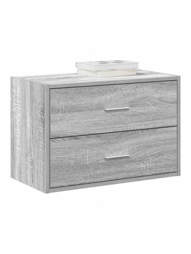 Sonata H Шкаф с 2 чекмеджета сив сонома 60x31x40 см инженерно дърво