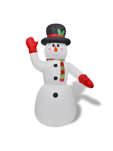 Надуваем снежен човек 240 см