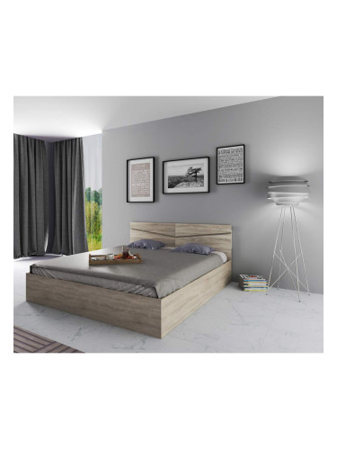 Спалня Модел 172 / 2008, с табла, Сонома тъмна