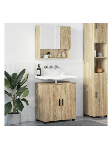 Sonata H Комплект мебели за баня 2 pcs дъб сонома 61 x 35 x 64 см