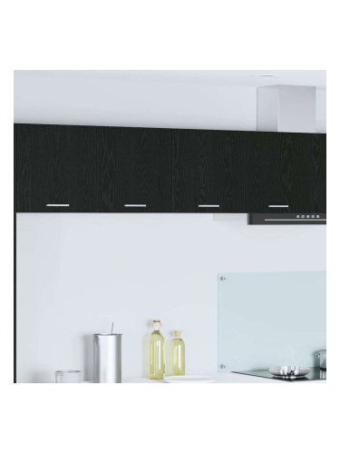 Sonata H Висящ шкаф Riga Черния дъб 80 x 31 x 40 см Инженерно дърво