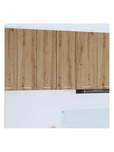 Sonata H Висящ шкаф Riga 2 pcs Занаятчийски дъб и бяло 30 x 31 x 80 см